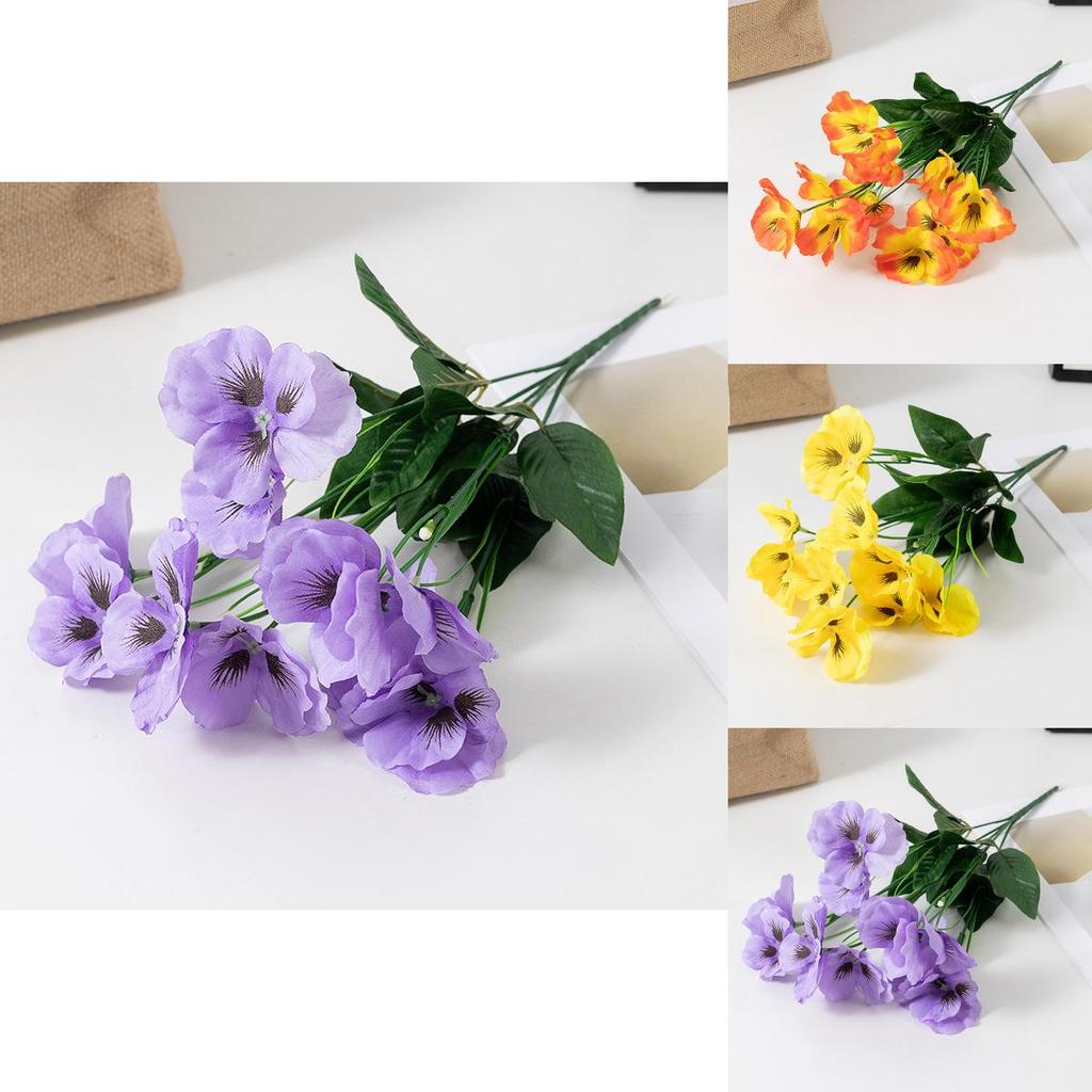 Simulation Fringed Iris Flower Home Living Room Decoration Fake Ornaments Flower