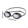 Silicone Swimming Goggles Eyewear Leakproof Clear View Double Straps Soft Glasses for Men