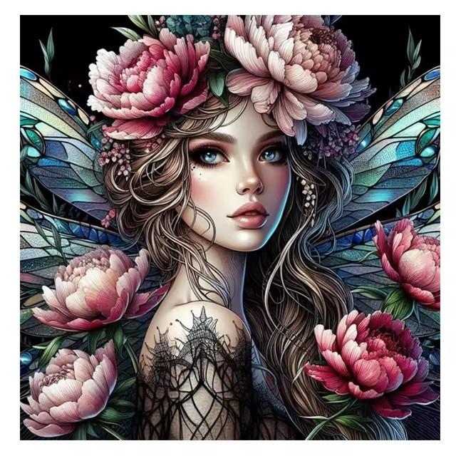 

Красотка Цветы Алмазная вышивка своими руками Новые 2025 Наборы алмазной мозаики для взрослых 5D Алмазное искусство Полная алмазная мозаика Домашний декор Full Round 50x50CM