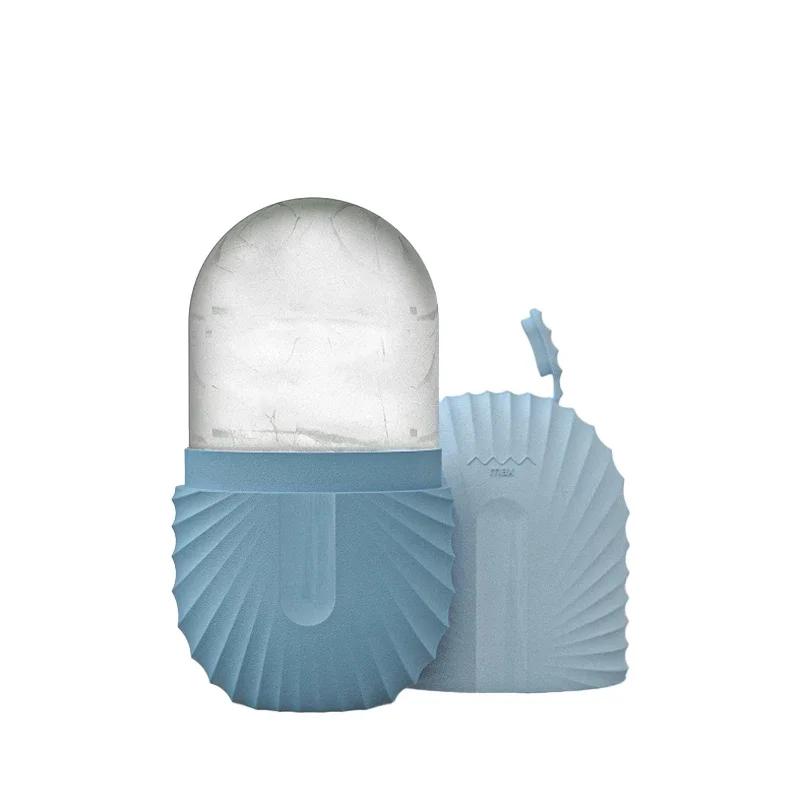 Silicone Ice Facial Rollers Face Lifting Contouring Tools Ice Cube Trays Ice Globe Balls Eye Face Massager Beauty Skin Care Tool