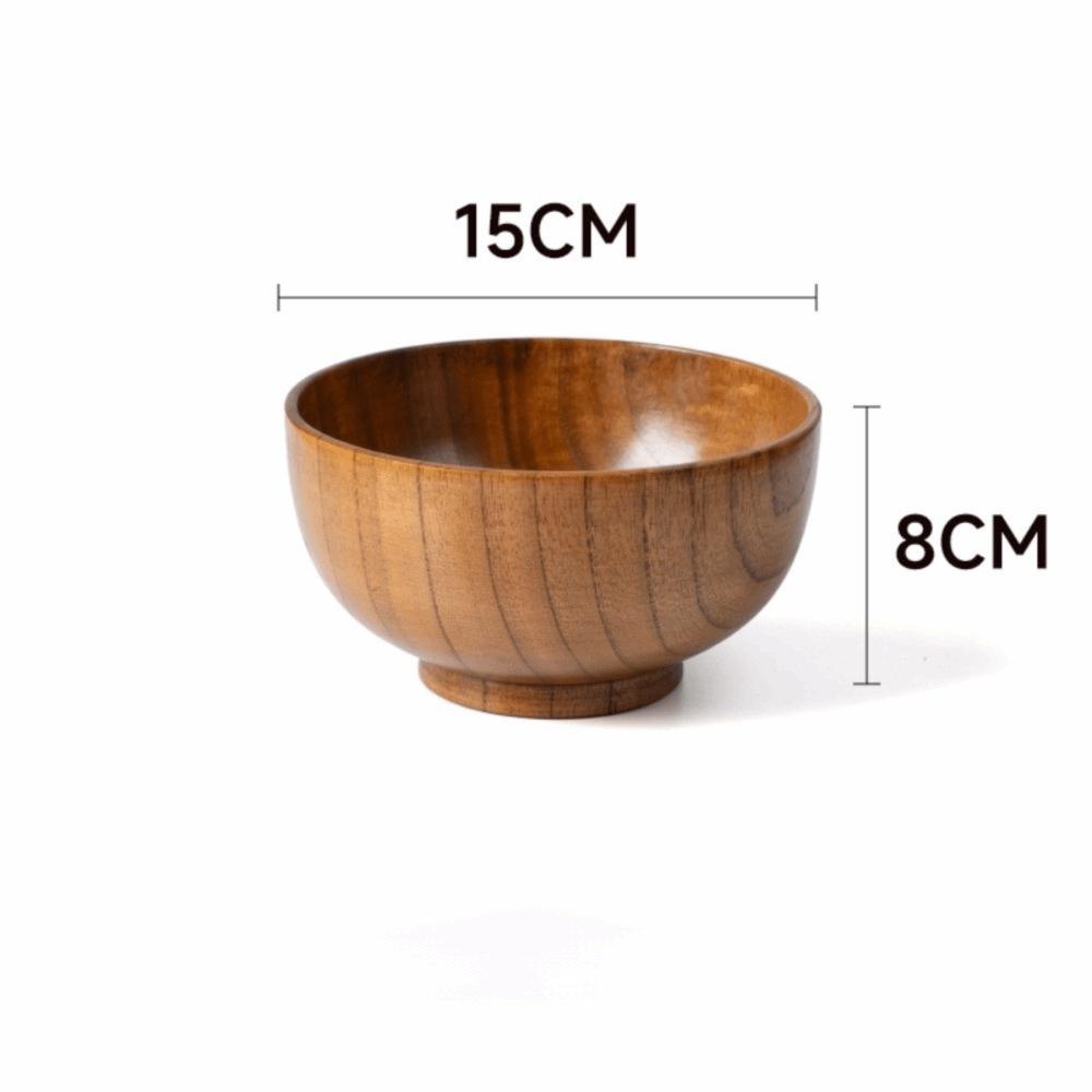 Japanese Style Wooden Bowls Handmade Crafts Wooden Utensils New Food Containers  Tableware