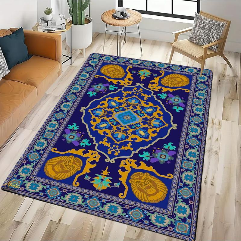 Aladdin Pattern Door Mat Carpet for Living Room Sofa Washable Bedroom Kitchen Hallway Home Decoration Sofa Table Kids Area Rugs