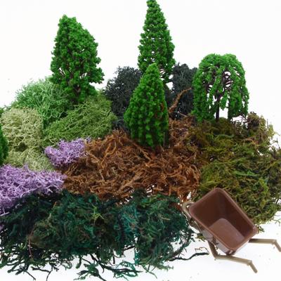 1 Torba Simülasyon Yosun Canlı Gerçekçi Bebek Evi Yapay Yosun Yeşil Bitkiler Minyatür Sahneler için DIY Projeleri