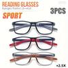 Men's and Women's Sports Reading Glasses Super Light and Flexible Reading Glasses Perfect Combination of Sports and Fashion