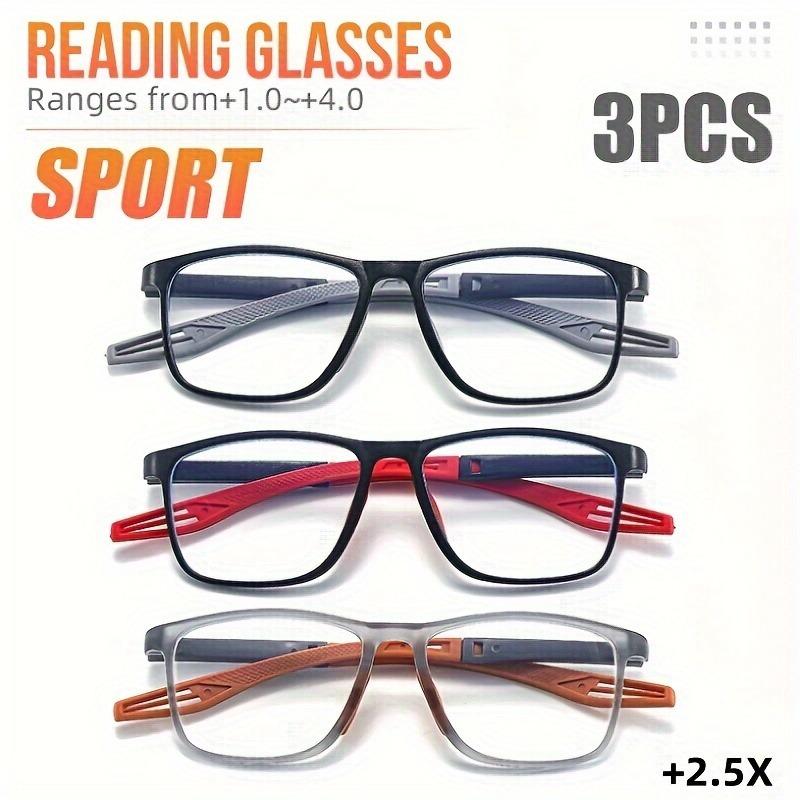 Men's and Women's Sports Reading Glasses Super Light and Flexible Reading Glasses Perfect Combination of Sports and Fashion