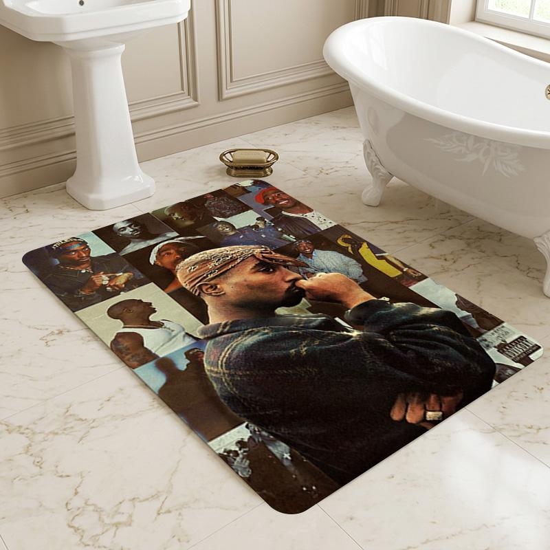 Rap Legends Living Room Non-Slip Area Rug Soft Carpet for Bedroom Game Playroom Sofa Office Home Decor Doormat Christmas Gift C9211200