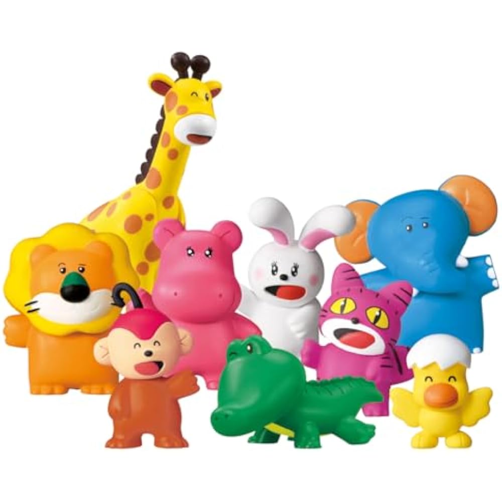 Takara Tomy Ania Tabekko Animal: The Movie: Nakayoshi Animal Set Animal Dinosaur Toy 3 years and up
