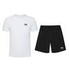 Skin-Friendly Comfortable Breathable Short Sleeve Sweat-Absorbing Versatile Shorts Fitness Set Men Sets LKYI763-1