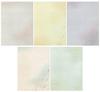 Kobaido Kana Paper [Hazuki] Half-sized 50 Sheets (5 Designs, 10 Sheets Each)