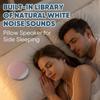 Sleep Pillow Speaker, Bluetooth Pillow Speaker with White Noise Timer Wireless Sleep Aid with Stereo Bass Private Sleep Headphones for Adult Kids