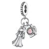 Glamour Jewelry Suitcase Camera Beaded Silver Plated Diy Accessories For Bracelets Necklace Women