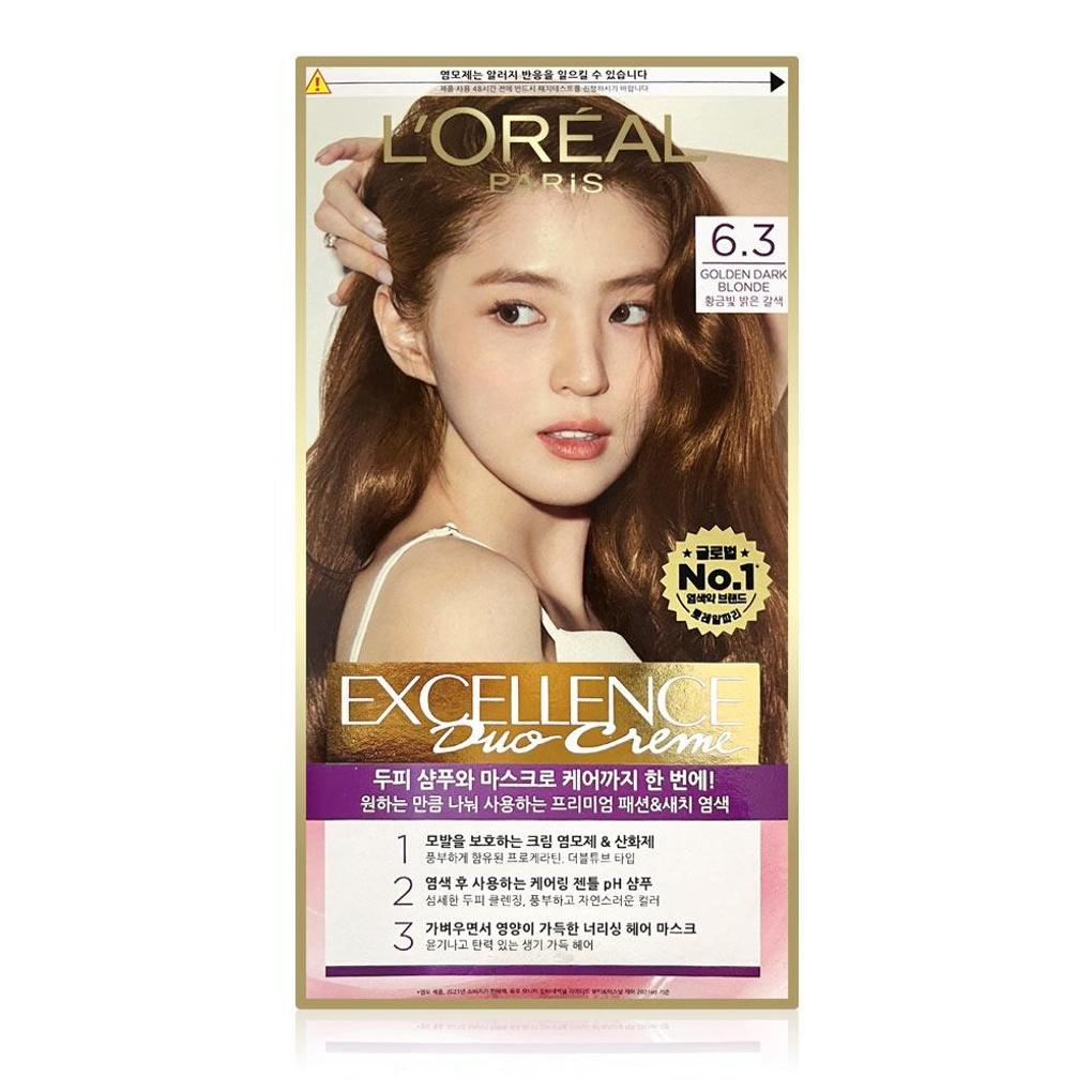 L'Oréal Excellence Duo Cream Hair Dye 6 Colors