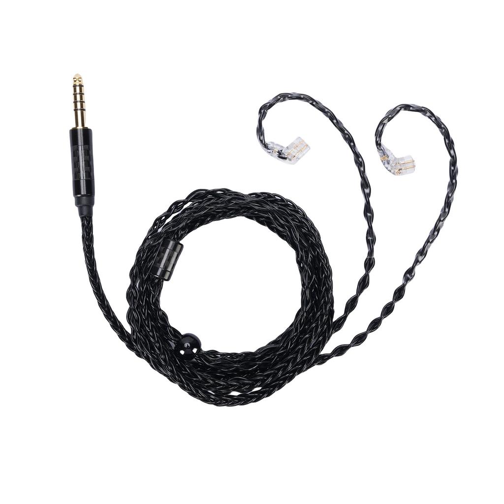 4.4mm Male To QDC 2 Pin Earphone Cable Replacement for KZ ZS10 PRO ZS10 PRO 2 AS10 PRO X ZS10 PRO X ZSN PRO 120cm
