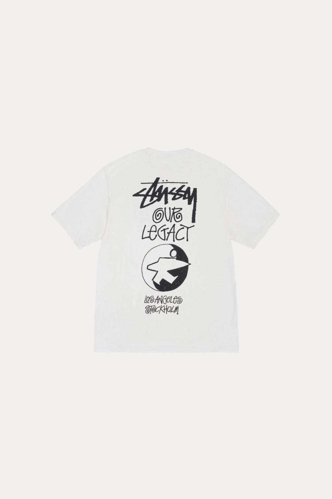Stussy Our Legacy Work Shop Футболка Surfman Пигментная окраска Натуральный L