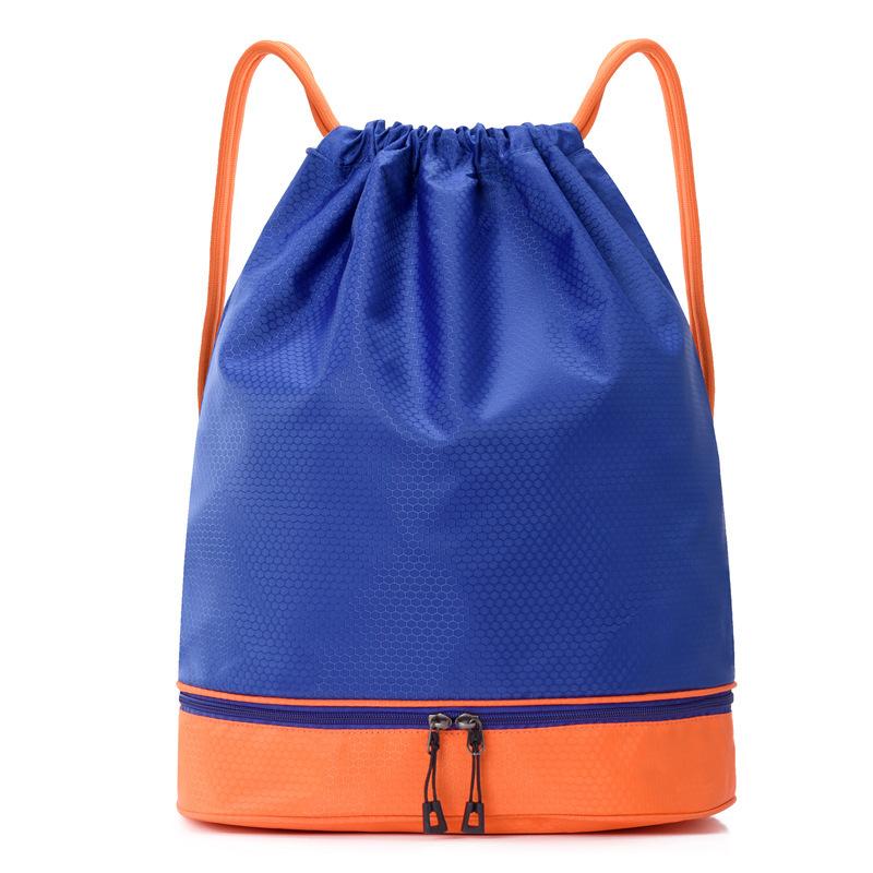 Bundle bag, drawstring backpack, high-value simple outdoor travel, large-capacity backpack, sports and fitness training bag.