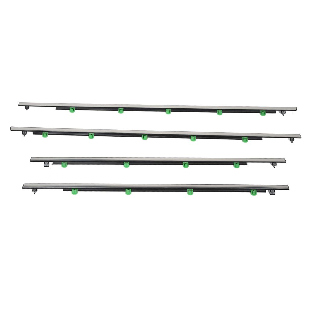 4pcs Window Moulding Trim 72410 SWA A01 Car Outer Weatherstrip for CR?V 2007 to 2011