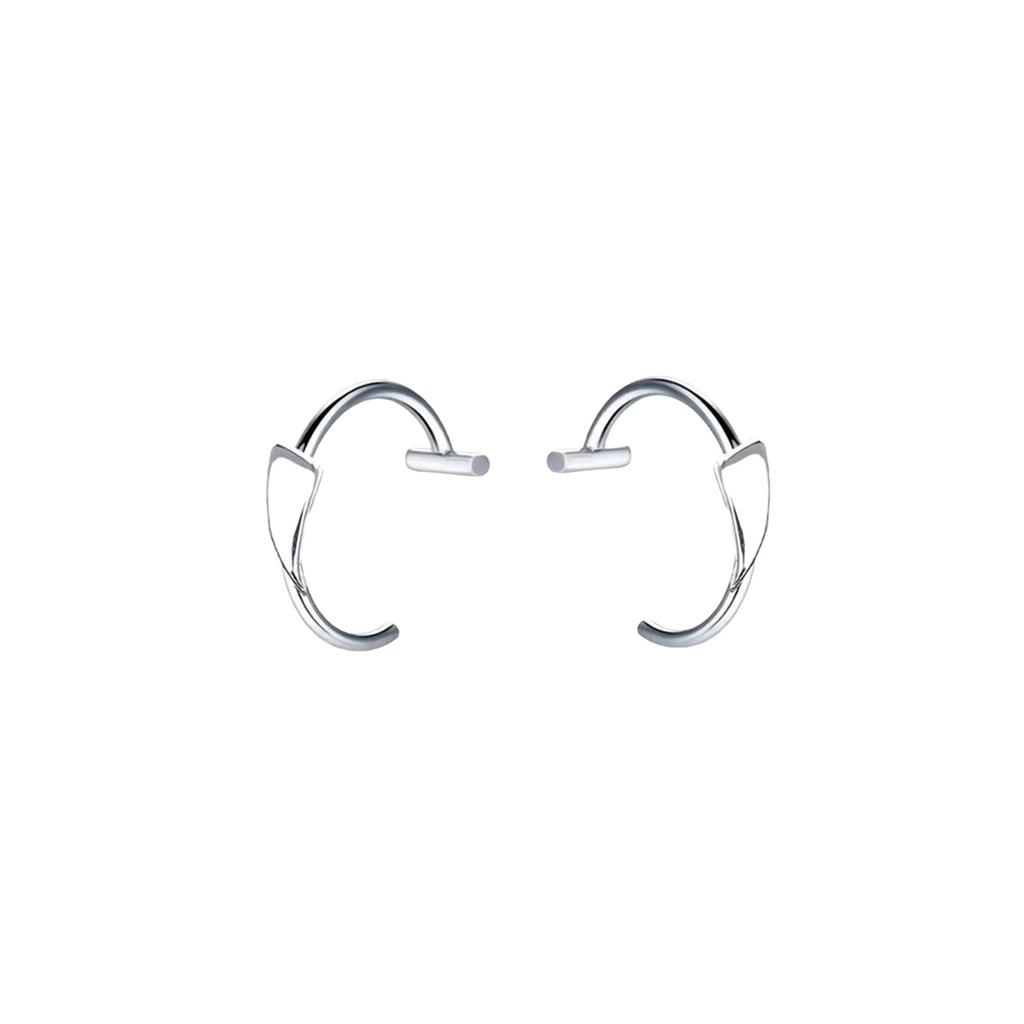Not Piercing Lip Jewelry Punk Clip on Lip Rings Unique Body Accessory Gothic Design Stainless Steel Texture for Daily