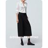 GIOVANNI VALENTINO Women's Loose Wide-Leg Cropped Pants