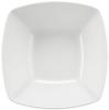 Styles Salad Bowl, 18cm Diagonal, White, Simple Square Design, Microwave and Dishwasher Safe, 50481-3409