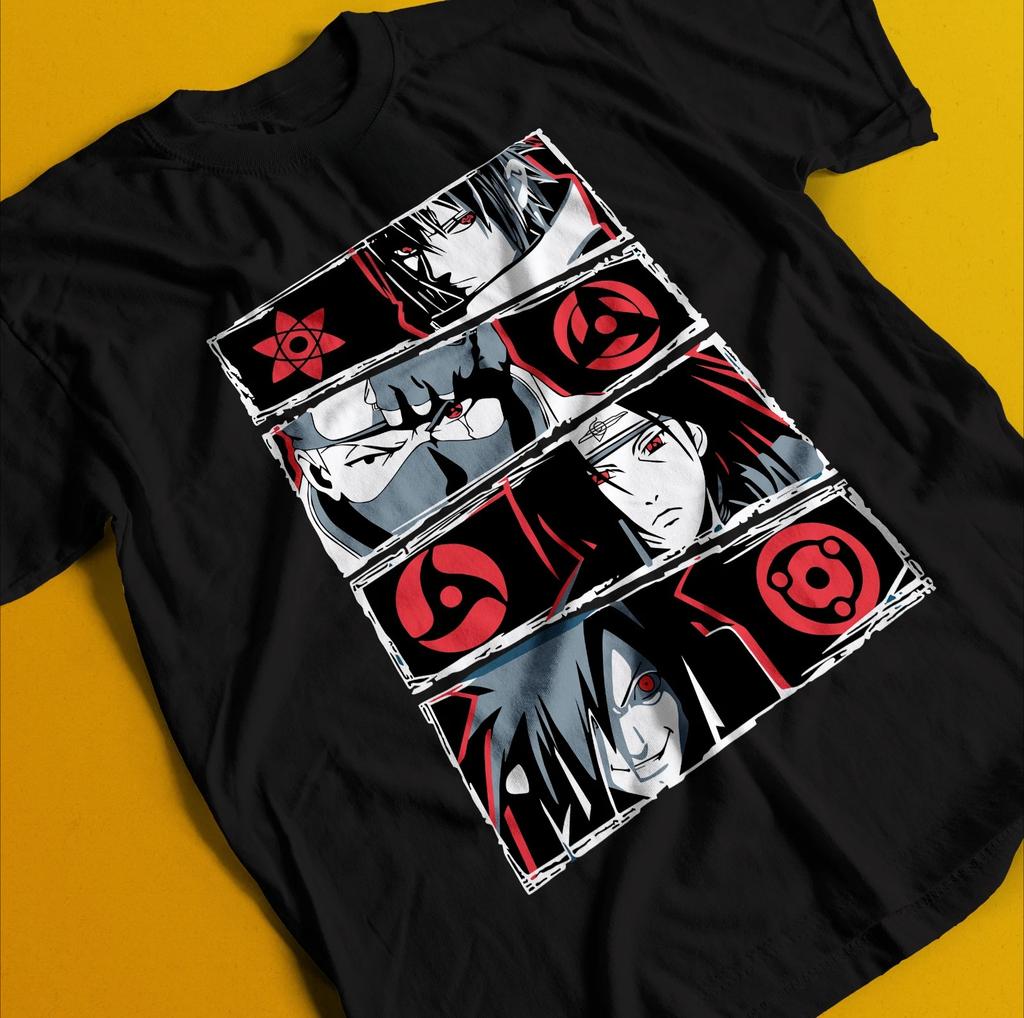 Naruto T-shirt Jiraya Shirt Madara Orolamaru Ferret Uchiba Gaara T-shirt Summer New Men's and Women's Streetwear