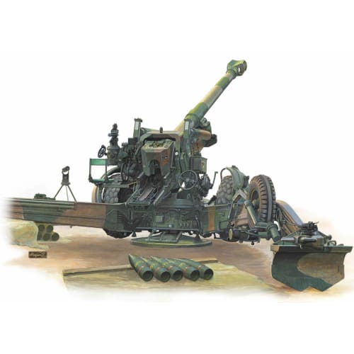 Hobby Japan 1/35 HJM Military Series No. 1 Japan Ground Self-Defense Force 155mm Howitzer FH-70 Plastic Model HJMM001