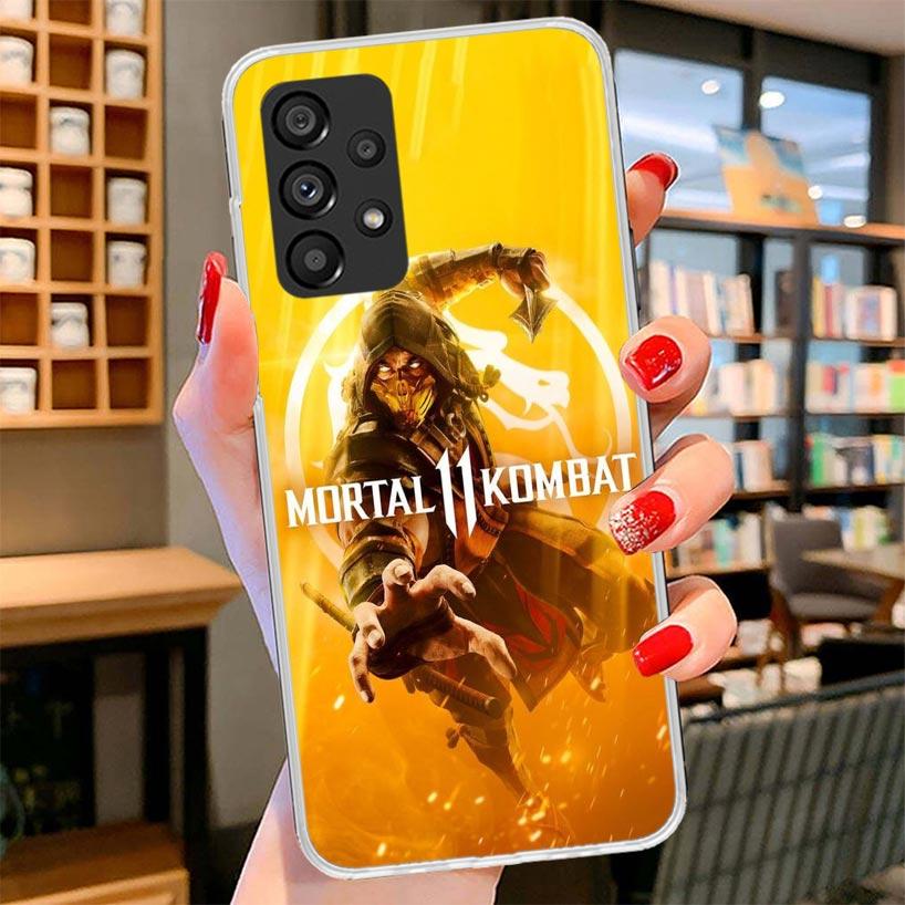 Mortal Kombat Phone Case For Samsung Galaxy A17 A37 A57 A16 A26 A36 A56 A15 A25 A35 A55 A14 A24 A34 A54 A13 A23 A33 A53 Galaxy A