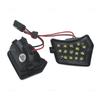 2X LED Lighting Under Side Mirror Puddle Light for Jaguar XJ XF for Volvo V40 V50 V60 V70 MK3 C70 MK2 XC90 XC70 C30 S40 S60 S80