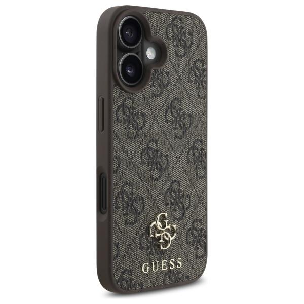 Guess Guhmp16Sp4Sm4Mw Iphone 16 6.1     Brązowy/Brown Hardcase 4G Small Classic Magsafe