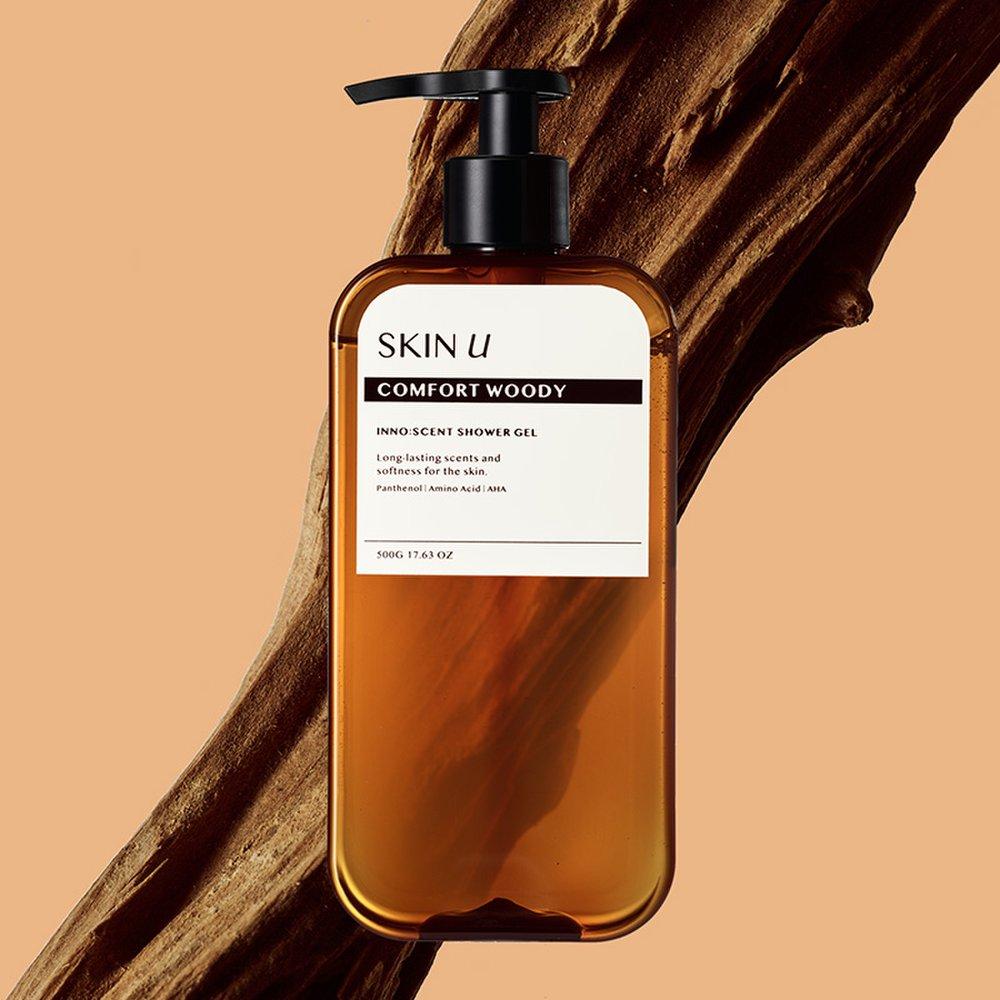 

SKIN U Innocent Woody Body Wash 500g