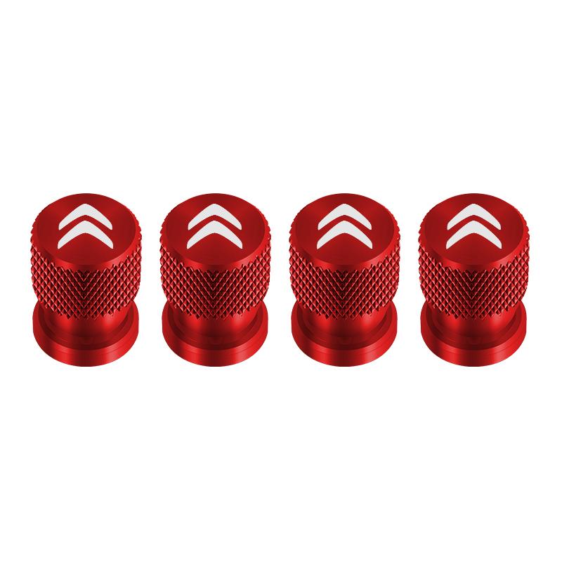 for Citroen C4 C3 C5 C1 C2 Berlingo C-Elysee C4-Picasso Car Wheel Tire Valve Dust Lever Air Cap Keychain Keyring Accessories