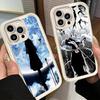 Phone Case for iPhone 17 Air 16E 15 16 Pro Max Bleach Kuchiki Rukia Cover 14 Plus 13 12 Mini Soft Shell Silicone Fundas