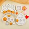 Food Grades Silicone Jewelry Shape Molds For Wedding Birthday Cakes Toppers Crafting Detachable Baking Accessories