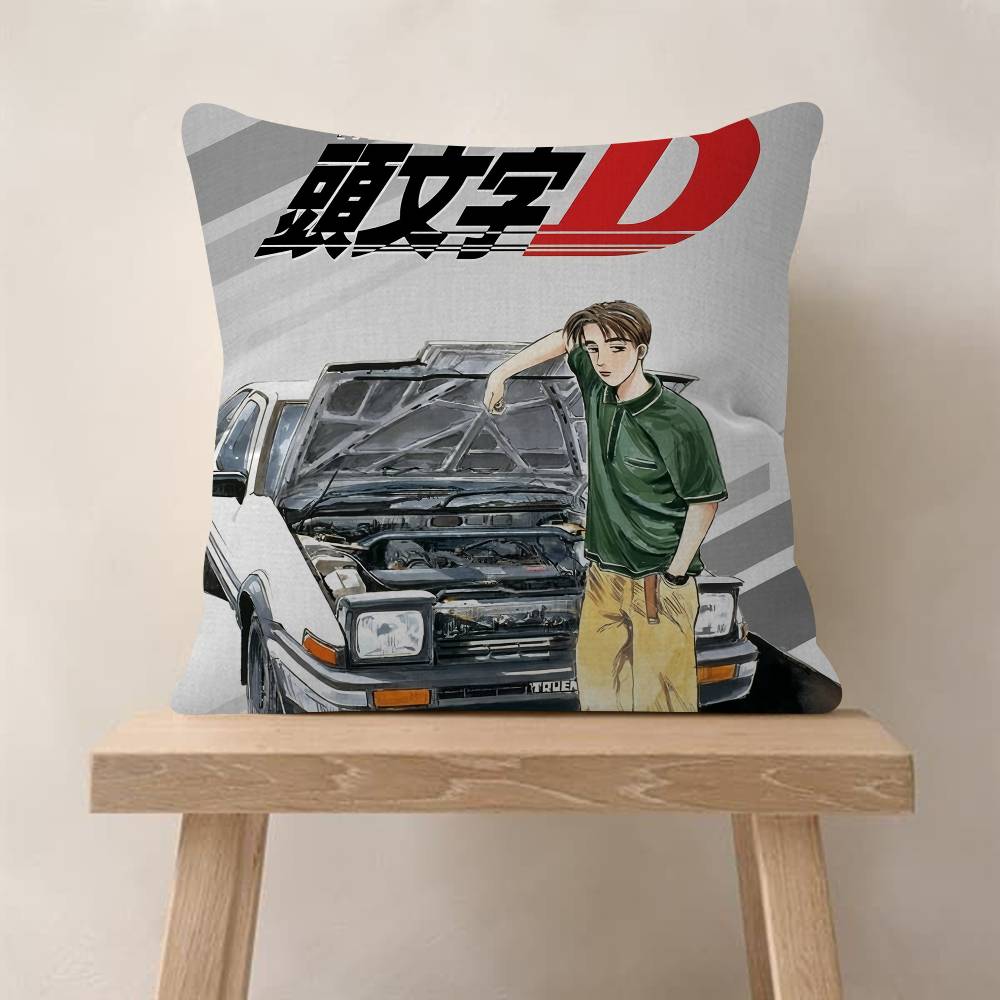 Initial D Anime Pillowcases Home Bedding Decorative Pillow Cover Wedding Super Soft Pillow Case