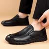 FashionRetro Cow Leather Loafers for Men Spring Autumn New Designer Soft-soled Men's Dress Shoes Fashion Solid Color Casual Shoes Male