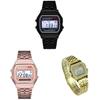Stilvolle Und Trendige LED Digitaluhr WR F91w Stahlarmband A159 Modische Uhr