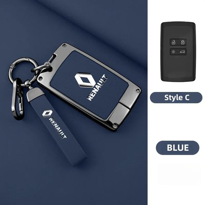 Coprivalvole Nuova Lega di Zinco Copritastiera per Chiave Auto Per Renault Espace 5 Kadjar Koleos Captur Megane 4 Talisman Arkana Dacia Sandero Remo