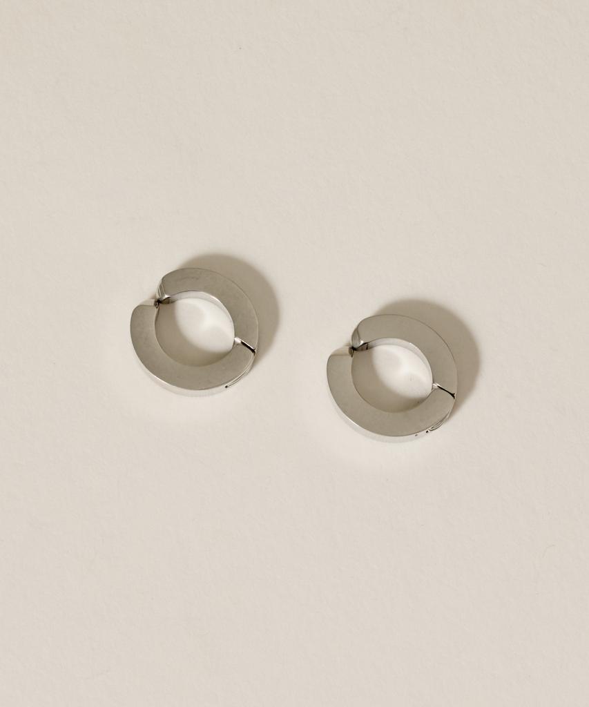 Novice Tokyo Hoop Earrings [Unisex] Hoop EarringStainless / Silver