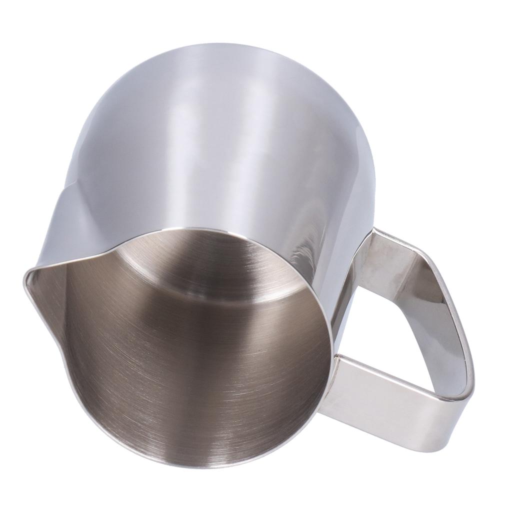 Edelstahl Kaffee Aufschäumkännchen Ausgießer Kaffee Aufschäumbecher Tasse für Zuhause