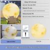 Solar-Powered Outdoor Moon Lamp: Waterproof Atmosphere Light for Gardens, Villas, and Terraces