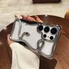 3D Snake Phone Case for Samsung Galaxy S25 Ultra S24 S23 FE S22 A56 A36 A26 A06 A16 A55 A54 A15 A14 Plating Hollow Bumper Cover