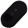 jingyuqin 3 Buttons Remote Flip Key Shell Blank Fob Silicone Car Key Cover Case For Fiat 500 Folding Flid Key