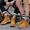 Hot-selling autumn and winter new fleece thickened couple outdoor leather men's and women's tooling Martin boots