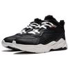 New LiNing Defender Warm Mid Top Running Shoes Women's Black White AGLT128-1