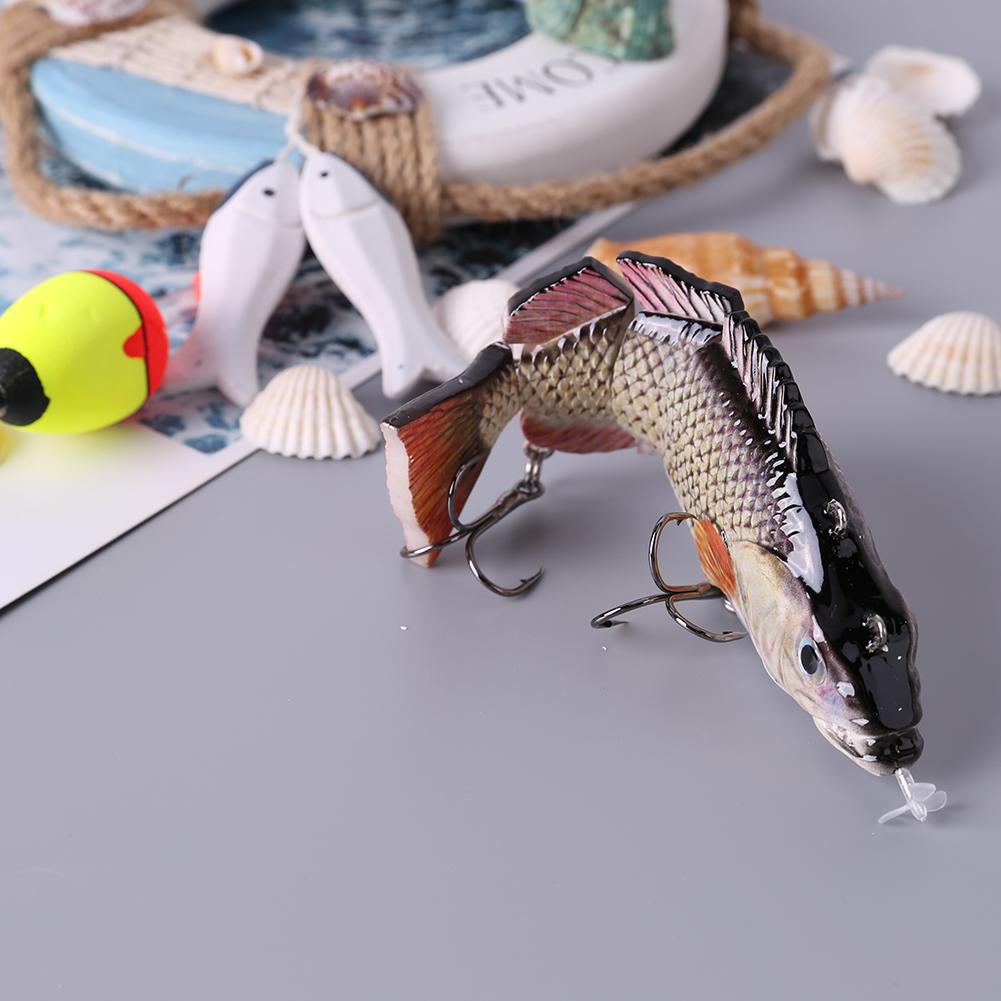 Robotic Fishing Lure Wobbler Electronic Multi Jointed Smart Auto Hard Swimbaits Artificial Jig Wobblers Crankbait Fishing