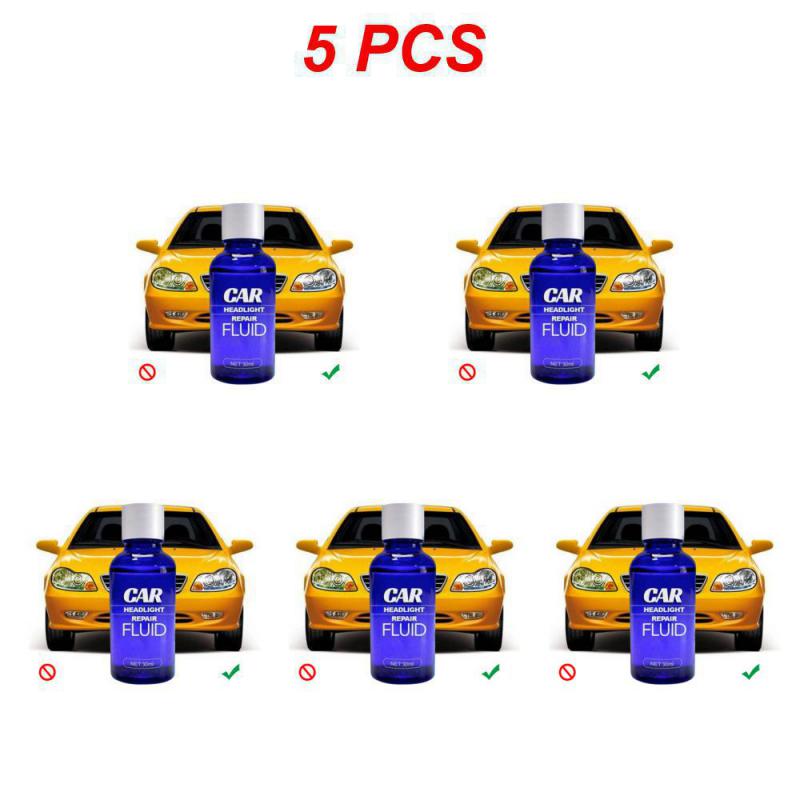 Car Headlight Repair Liquid Head Light Polishing Anti-scratch Maintenance Kit Headlight Assembly Refurbished Car Accessories