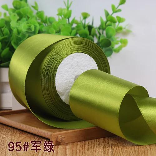 25Yards/roll 75mm Single Face Satin Ribbon Webbing Decoration Gift Christmas Ribbons Table and Chair Backrest DIY Decoration Bow