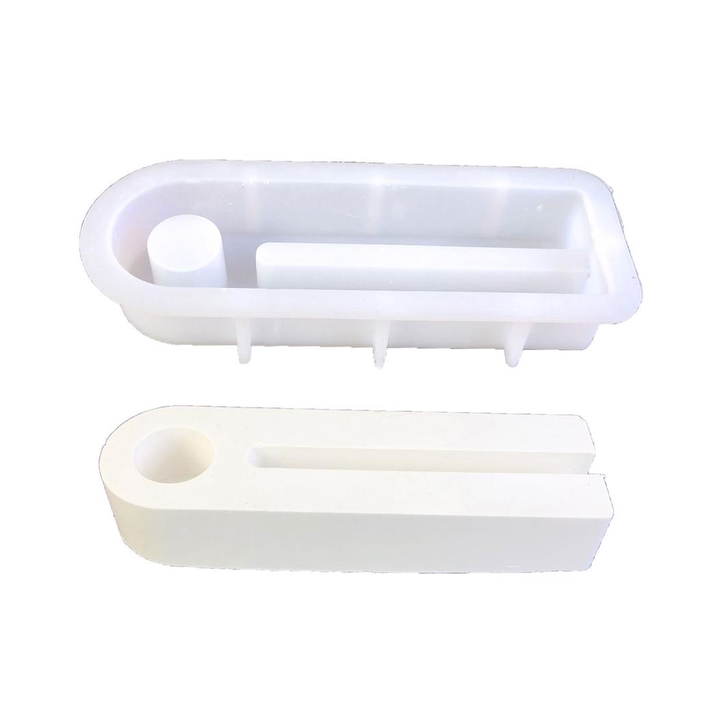 Hausform Kerzenhalter Form Haus Kerzenständer Formen für DIY Kerzenhalter Gips Ornament Weihnachtsgeschenk Heimdeko