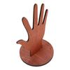 Jewelry Display Stand Brown Hand Shape Storage For Home Store Decorative Jewelry Holder 1Set