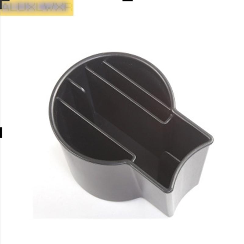 Water Cup Holder Frame Panel Molding Cover Storage Box Kit Trim Car Accessories for Tesla Model 3 Y