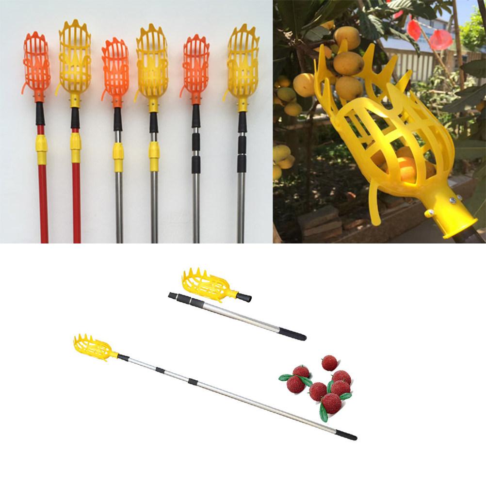 2Pcs Fruit Picker Replacement Heads Secure Attachment Creative Fruit Harvesting Tool Basket Without Pole for Arbutus Pear Peach